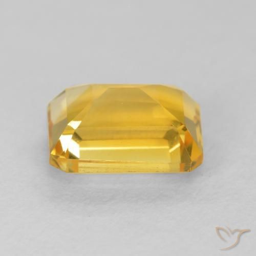 Citrino Oro medio naturale da 1.78 ct, Ottagonale / Taglio smeraldo, VVS