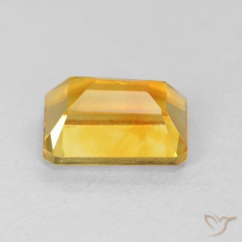 Citrino Arancio-Oro naturale da 1.63 ct, Ottagonale / Taglio smeraldo, VVS