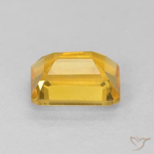 Citrino Oro brillante naturale da 1.47 ct, Ottagonale / Taglio smeraldo, VVS
