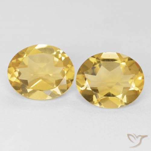 7.80ctw Naturale Oro profondo Citrino, Ovale, VVS-VS