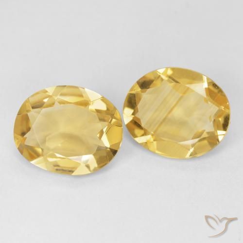 Gemme di Citrino Dorato naturale da 6.99 ct, Ovale, VVS-VS