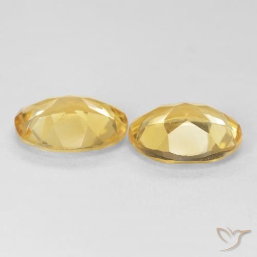 Gemme di Citrino Dorato naturale da 6.99 ct, Ovale, VVS-VS