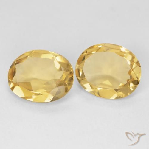 Gemme di Citrino Oro medio naturale da 6.64 ct, Ovale, VS