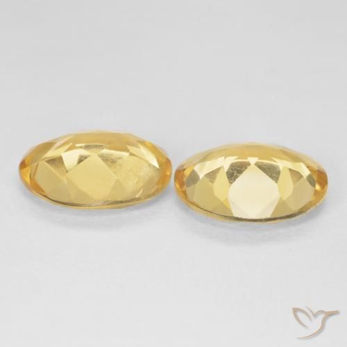 Gemme di Citrino Oro medio naturale da 6.64 ct, Ovale, VS