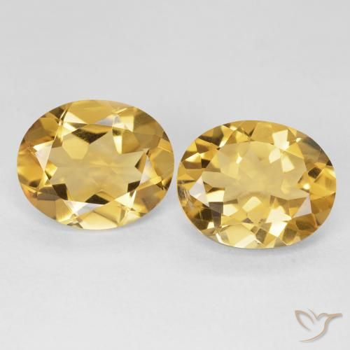 7.89ctw Naturale Oro profondo Citrino, Ovale, VS