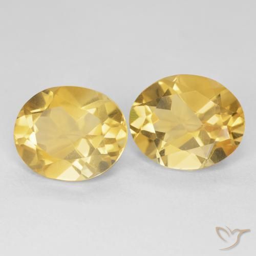 Gemme di Citrino Oro profondo naturale da 8.40 ct, Ovale, VS
