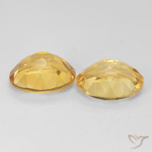 Gemme di Citrino Oro profondo naturale da 8.47 ct, Ovale, VVS-VS