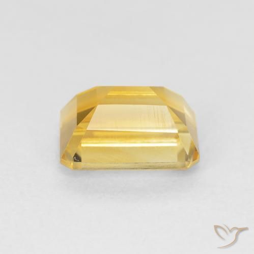 Citrino Dorato naturale da 1.49 ct, Ottagonale / Taglio smeraldo, VVS-VS