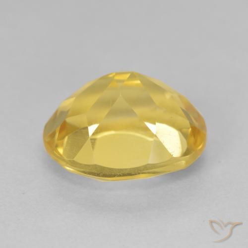 Citrino Arancio dorato naturale da 4.57 ct, Ovale, VVS