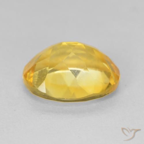 Citrino Dorato medio naturale da 4.12 ct, Ovale, VVS