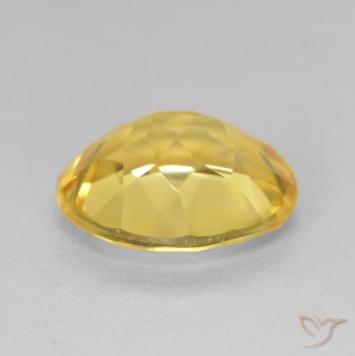 Citrino Arancio dorato naturale da 4.11 ct, Ovale, VVS