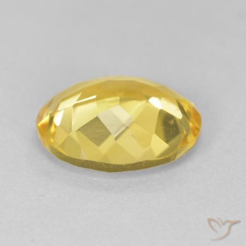 Citrino Dorato medio naturale da 3.78 ct, Ovale, VVS