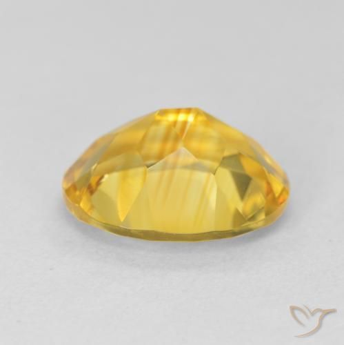 Citrino Dorato medio naturale da 3.66 ct, Ovale, VVS