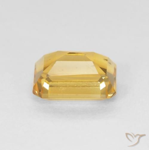 Citrino Dorato naturale da 1.56 ct, Ottagonale / Taglio smeraldo, VVS
