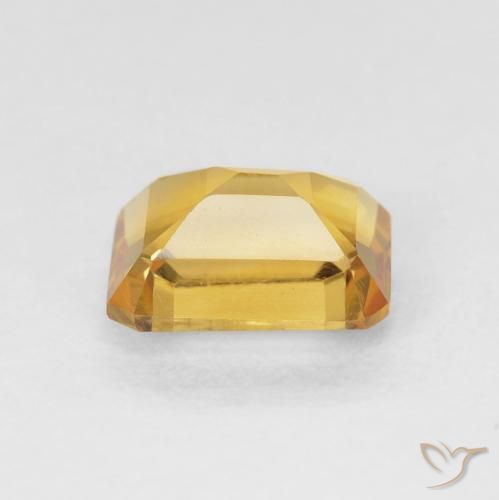 Citrino Dorato naturale da 1.57 ct, Ottagonale / Taglio smeraldo, VS