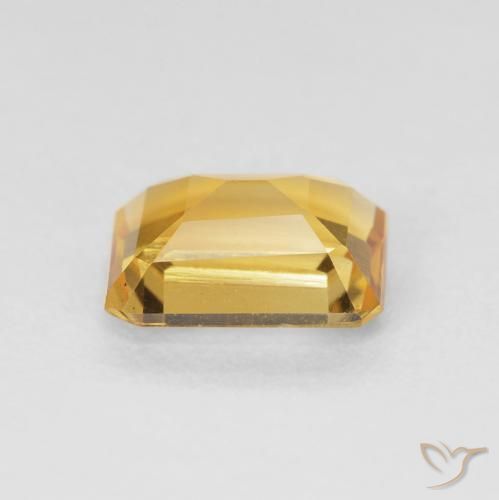 Citrino Dorato naturale da 1.42 ct, Ottagonale / Taglio smeraldo, VS