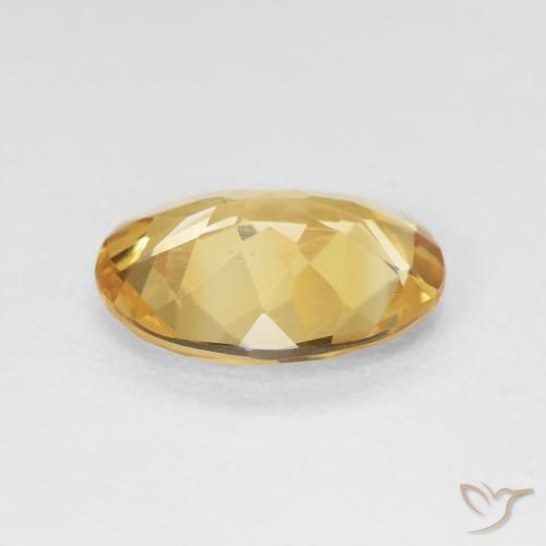 Citrino Oro medio naturale da 3.07 ct, Ovale, VS