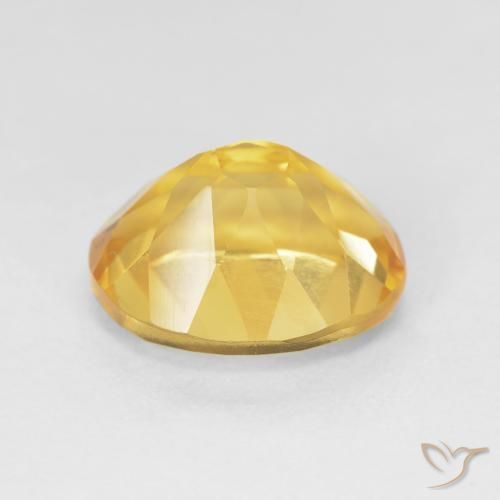 Citrino Oro naturale da 4.70 ct, Ovale, VVS