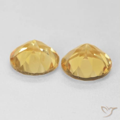 Gemme di Citrino Dorato medio naturale da 3.22 ct, Rotondo, VS