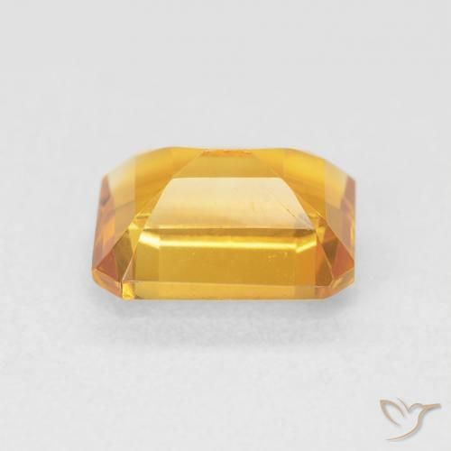Citrino Medium Light-Golden naturale da 1.65 ct, Ottagonale / Taglio smeraldo, VVS