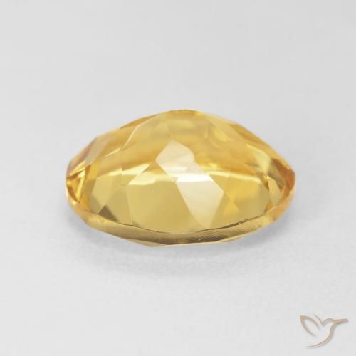 Citrino Dorato medio naturale da 4.20 ct, Ovale, VVS