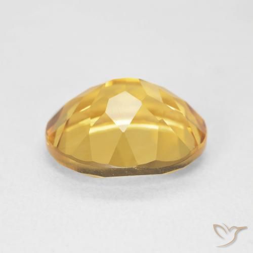 Citrino Dorato naturale da 4.48 ct, Ovale, VVS