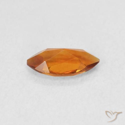 Citrino Marrone arancio naturale da 0.46 ct, Taglio marquise, VS