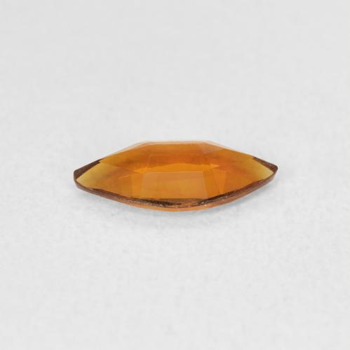 Citrino Arancione scuro naturale da 0.37 ct, Taglio marquise, VVS
