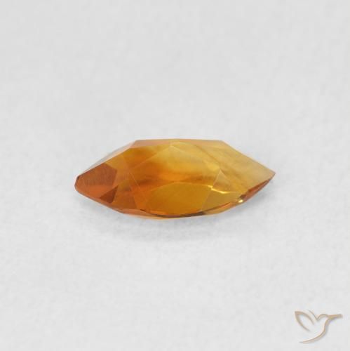 Citrino Oro naturale da 0.47 ct, Taglio marquise, VVS