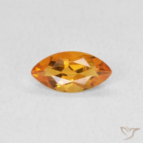 0.46ct Naturale Oro Citrino, Taglio marquise, VS