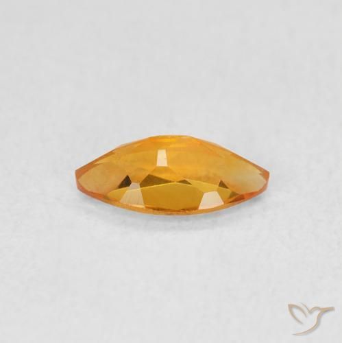 Citrino Oro naturale da 0.46 ct, Taglio marquise, VS