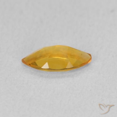 Citrino Arancio dorato naturale da 0.45 ct, Taglio marquise, VVS