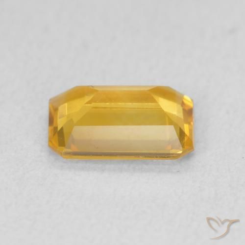 Citrino Dorato medio naturale da 1.09 ct, Ottagonale / Taglio smeraldo, VVS