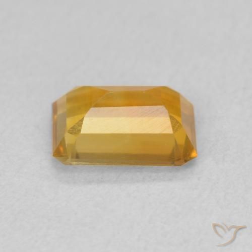 Citrino Arancio Scuro-Oro naturale da 1.12 ct, Ottagonale / Taglio smeraldo, VVS-VS