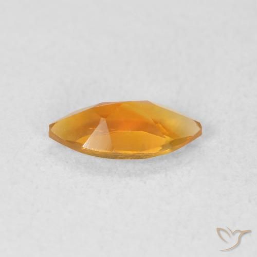 Citrino Oro naturale da 0.49 ct, Taglio marquise, VVS-VS