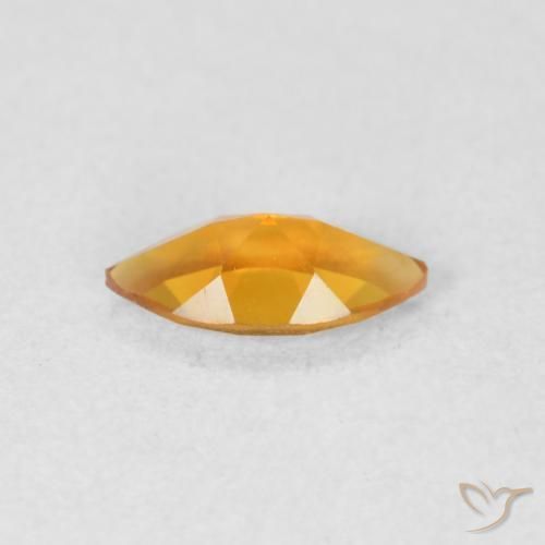 Citrino Oro naturale da 0.48 ct, Taglio marquise, VVS-VS