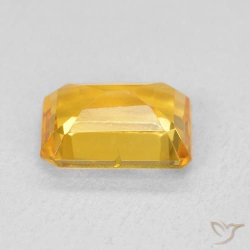 Citrino Oro medio naturale da 1.44 ct, Ottagonale / Taglio smeraldo, VVS