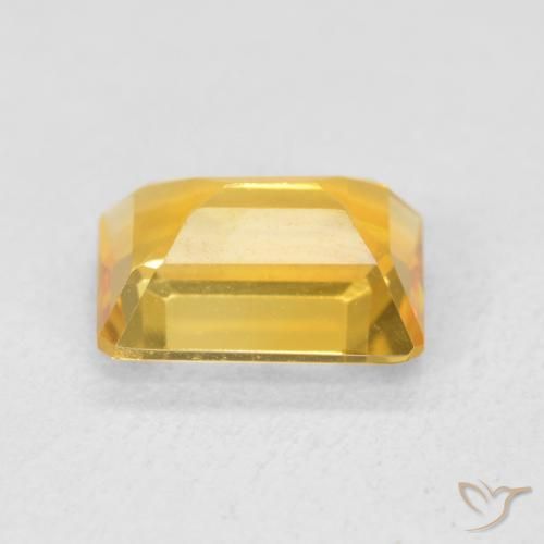 Citrino Arancio Dorato Profondo naturale da 1.45 ct, Ottagonale / Taglio smeraldo, VVS