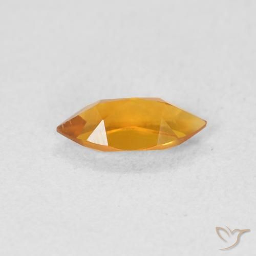 Citrino Oro naturale da 0.48 ct, Taglio marquise, VVS