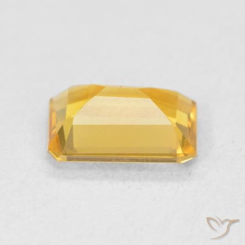 Citrino Oro brillante naturale da 1.14 ct, Ottagonale / Taglio smeraldo, VS