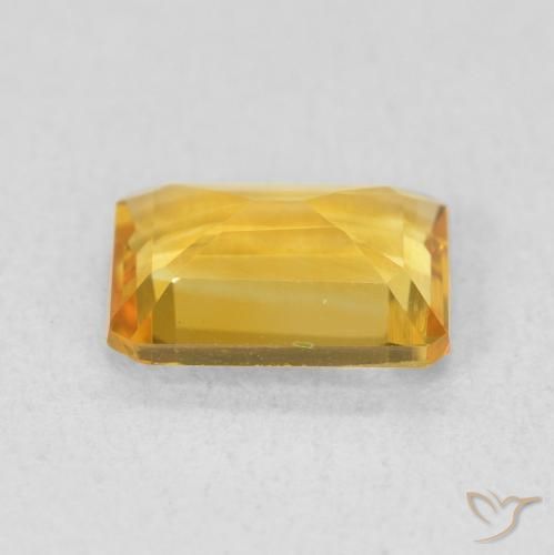 Citrino Dorato naturale da 1.22 ct, Ottagonale / Taglio smeraldo, VVS