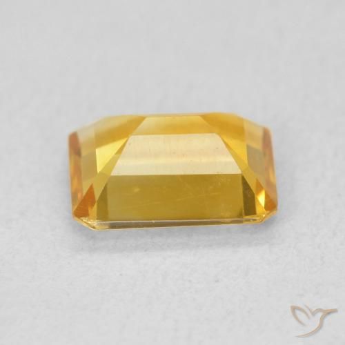 Citrino Dorato naturale da 1.21 ct, Ottagonale / Taglio smeraldo, VS