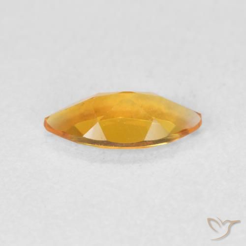 Citrino Oro naturale da 0.50 ct, Taglio marquise, VVS-VS