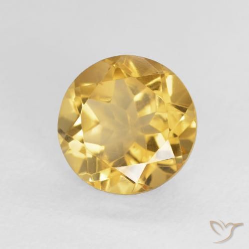 Citrino Oro naturale da 1.86 ct, Rotondo, VS