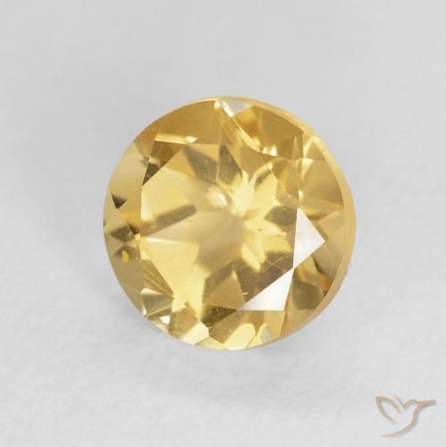 Citrino Oro naturale da 1.66 ct, Rotondo, VS