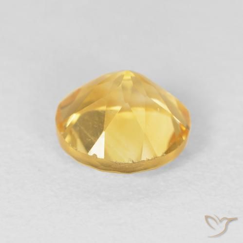 Citrino Oro naturale da 1.61 ct, Rotondo, VVS-VS