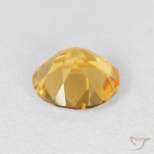 Citrino Oro naturale da 1.61 ct, Rotondo, VVS