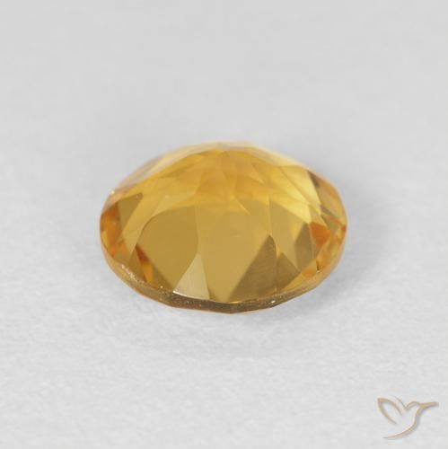 Citrino Oro naturale da 1.62 ct, Rotondo, VVS