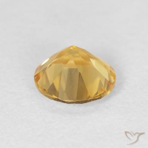 Citrino Oro naturale da 1.03 ct, Rotondo, VVS