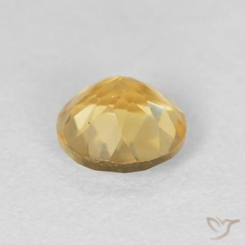 Citrino Oro naturale da 1.15 ct, Rotondo, VVS-VS